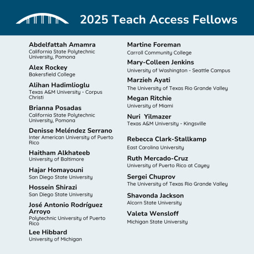 Teach Access Announces Its National Fellowship 2025 Cohort