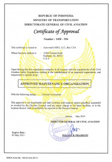 DGCA Certificate 