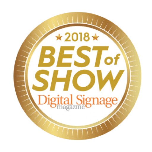 Mvix Wins 2018 InfoComm Best of Show Award - Digital Signage for the 2nd Year Running