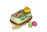 Easter Egg Carton with Chicks Limoges Box | LimogesCollector.com