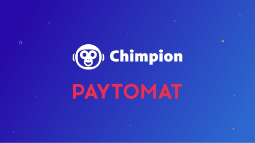 Chimpion to Feature Paytomat Technology for Point of Sale and Settlement Backend