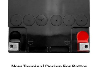 PowerStar PM30L-BS Motorcycle battery with new terminal position