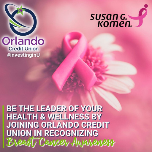 Orlando Credit Union is Proud to Sponsor the Susan G. Komen 'More Than Pink' Walk