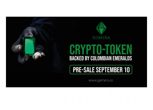 GEMERA, the Colombian Emerald-Backed Crypto-Token, Announces Pre-Sale to Commence September 10