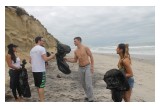 Volunteers at the BudTrader Beach Clean Up