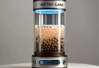 Prototype of the Hypha Labs bioreactor