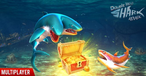 BigCode Games' 'Double Head Shark Attack' Multiplayer Game to Be Released on Steam on Oct 20