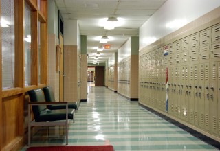 School Hallway