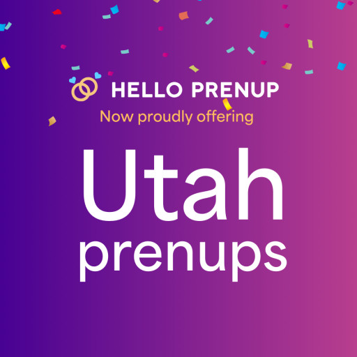 HelloPrenup Expands to Utah: Simplifying Prenuptial Agreements for Utah Couples