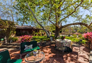 Ideal For Gracious Outdoor Entertaining, the back patio can easily host 100+ Guests