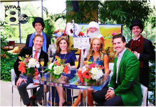 It's a "Wild West Christmas" on the "Live Love Laugh Today Show" With Guest CoHosts From the Bachelorette Season 11, Clint Arlis and JJ Lane on ABC Network Lifestyle Show WFAA-8