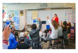 Sullivan Solar Power giving a solar presentation to 4th graders