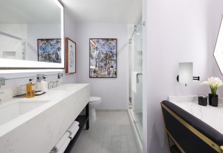 Montrose West Hollywood Guest Bathroom