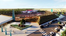 Architectural Rendering of EVO Live Amphitheatre