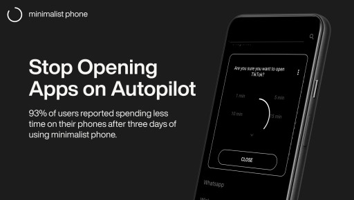 Study Shows How the minimalist phone App Significantly Reduces Screen Time and Promotes a Healthy Digital Balance