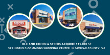 DLC and Cohen & Steers Acquire 119,000 SF Springfield Commons Shopping Center in Fairfax County, VA