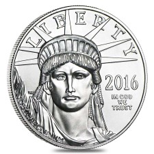 2016 1 oz Platinum American Eagle BU front