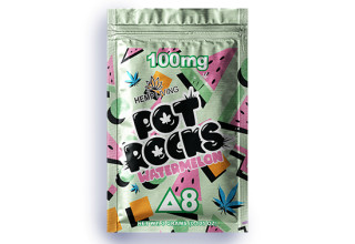 Hemp Living - Watermelon Delta 8 Pot Rocks (100mg)