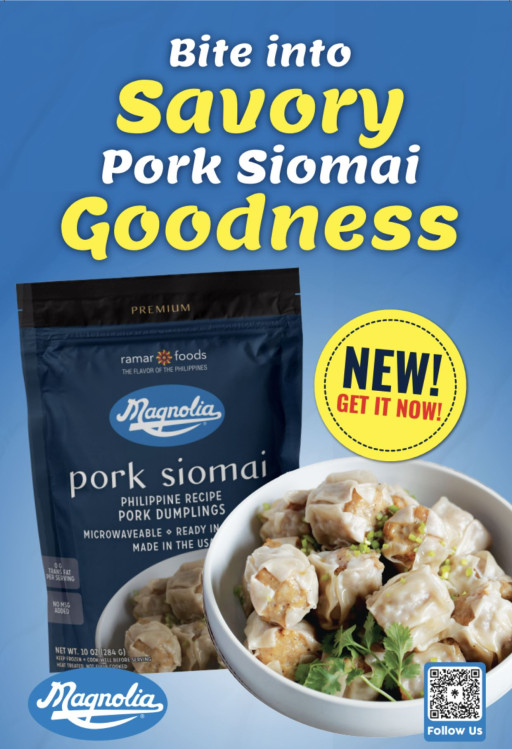 Ramar Foods Introduces New Pork Siomai Flavor, Catering to Shellfish Allergy Concerns