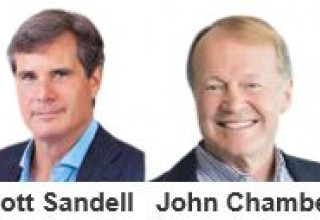 Scott Sandell and John Chambers