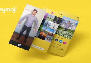 heymoji Capture Screens and Tiles