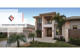 Modern Family Houses Custom Home