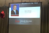 Darren Nofziger Being Awarded Keller Williams' Rookie of the Year