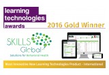 SKILLS Global won Learning Technologies Award