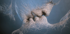 Last Kiss, Adam Martinakis, 2021, available on HOFA.io the new NFT platform using Artem Coin (ARTM)