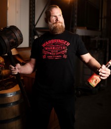 Josh Barnett with Warmaster Edition Bourbon