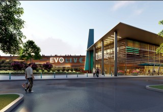 Architectural Rendering of EVO Live Amphitheatre