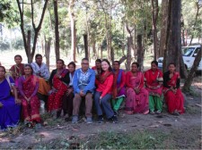 Dorene Petersen in Nepal