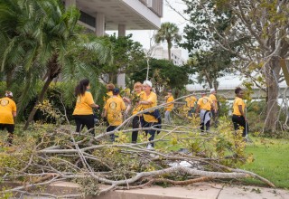 In the aftermath of Hurricane Irma, Volunteer Ministers mobilized to return the Tampa Bay area to normal.