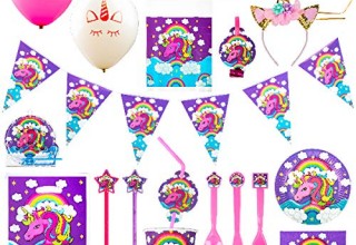 Misty Mountain 163pk Unicorn Party Supplies