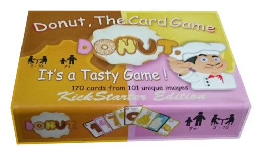 Stephen Sams Games Announces "Donut the Card Game" Kickstarter Campaign Launch