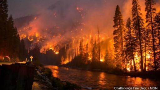 Wildfires Claim Lives, Homes and 15,000 Acres of the Great Smoky Mountains National Park