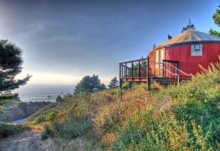 Yurt over Ocean