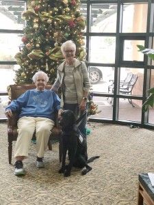 Flora "Flo" Mullins (left) with her daughter Lynette Hegwood are residents at St. Catherine's Village all-inclusive life care community.