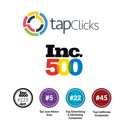 TapClicks is Inc. 5000 Fastest Growing Leader Again