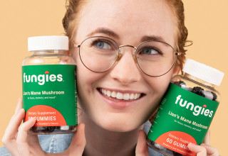 Fungies Lion's Mane Mushroom Gummies for Focus, Memory, and Mood