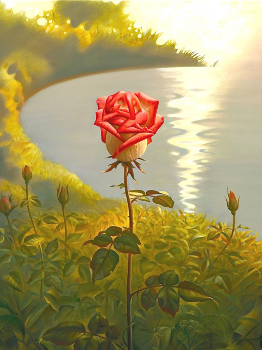 Vladimir Kush Unveils a New Metaphor of Love Titled 'Awakening'