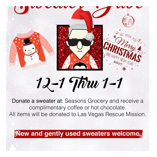 Dasco's Sweater December Drive Happening at Lake Las Vegas