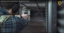 Backpack shooting test