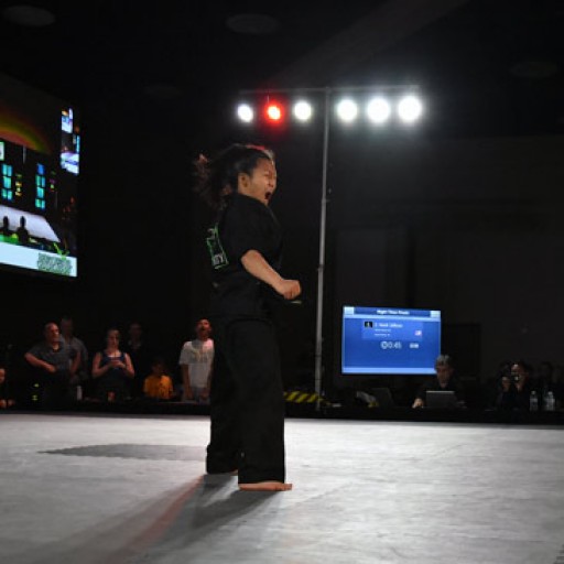 Competing on Greatmats, Noell Jellison Proving Girl Martial Artists Are Up to the Challenge