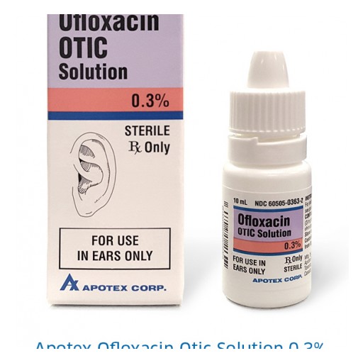 Apotex Ofloxacin Otic Solution 0.3% Generic Version of Floxin Otic® Now Available