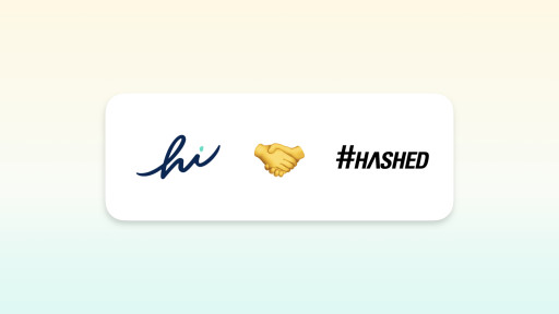 hi Announces Investment from Hashed to Accelerate Growth