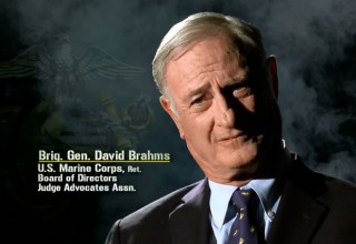 Brigadier General David Brahms, U.S. Marine Corps, Ret.