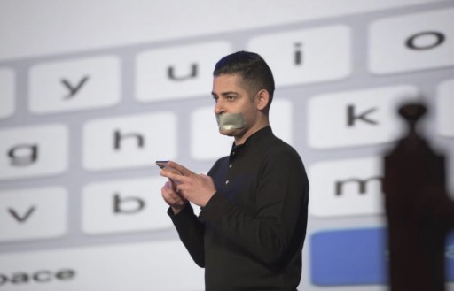 The World's First Silent Keynote Speech